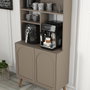 Hanah Home Lyon 80 - Atlas, Walnut